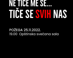 ОБЕЛЕЖАВАЊЕ МЕЂУНАРОДНОГ ДАНА БОРБЕ ПРОТИВ НАСИЉА НАД ЖЕНАМА